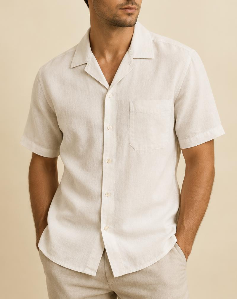 Ivory Linen Shirt